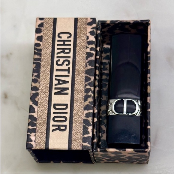 CHRISTIAN DIOR 😍Rouge Velvet Lip Balm #000 Diornatural with Sp Ed DIOR Case NIB - Picture 3 of 4